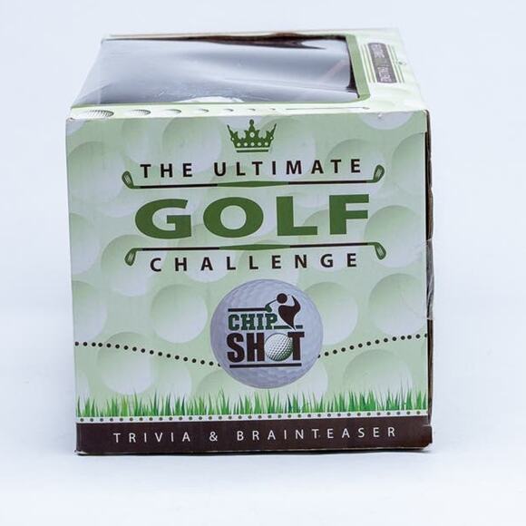 Project Genius Ultimate Golf Challenge Brain Teaser Puzzle Trivia Jumbo Wooden - Picture 3 of 5